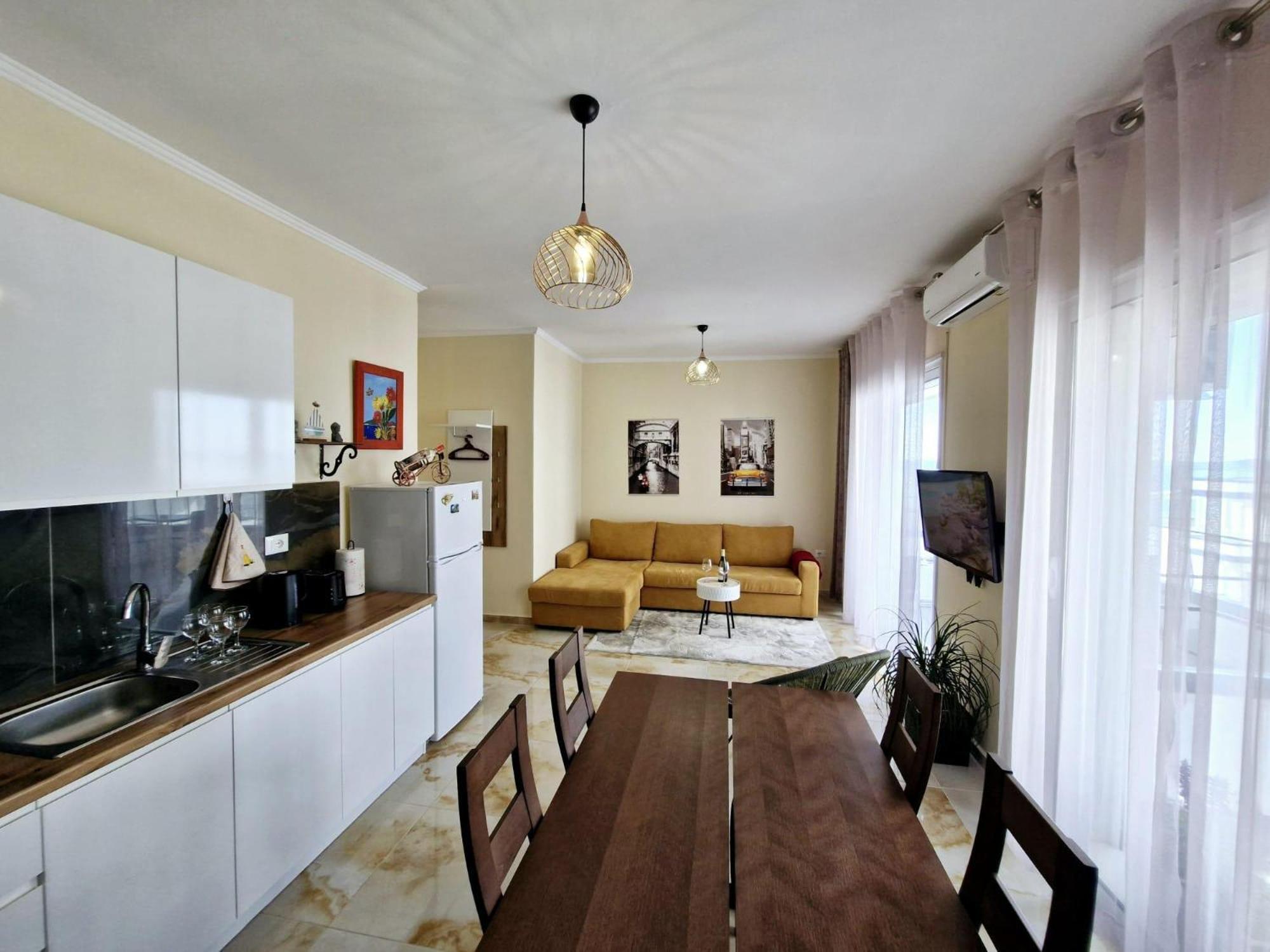 Ferienwohnung Sunset Vista Retreat Vlorë Exterior foto