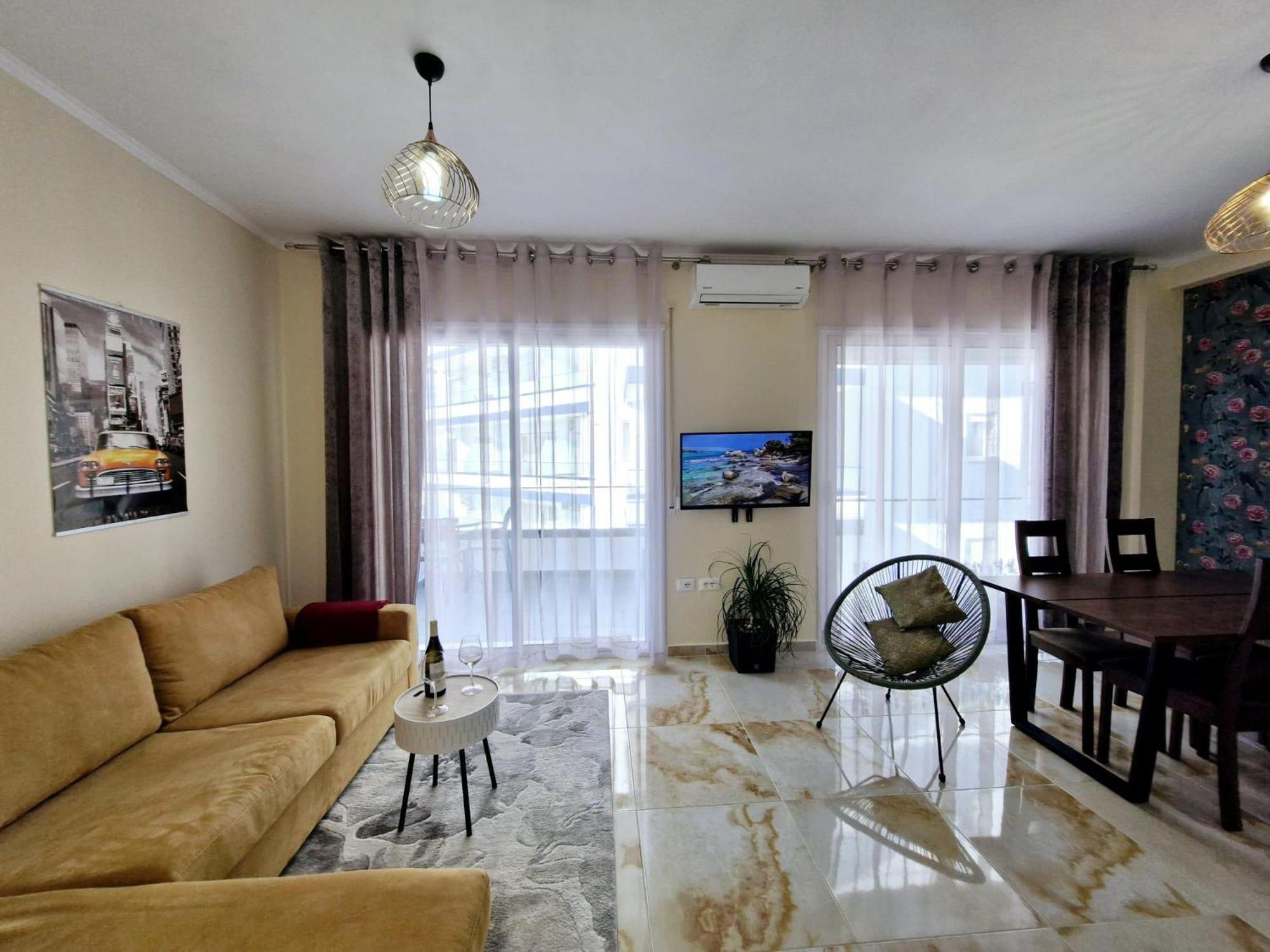 Ferienwohnung Sunset Vista Retreat Vlorë Exterior foto
