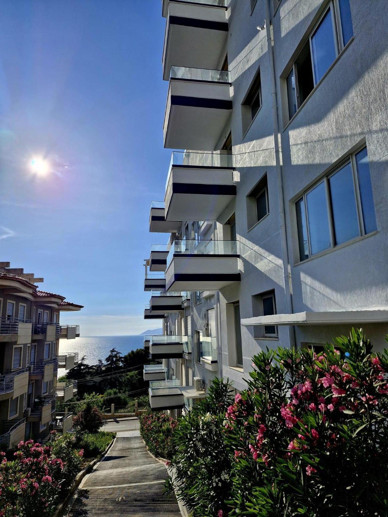 Ferienwohnung Sunset Vista Retreat Vlorë Exterior foto