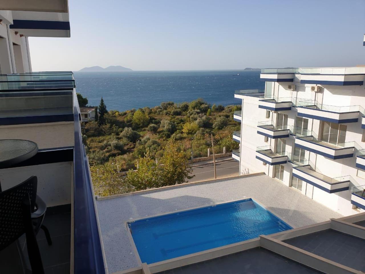 Ferienwohnung Sunset Vista Retreat Vlorë Exterior foto